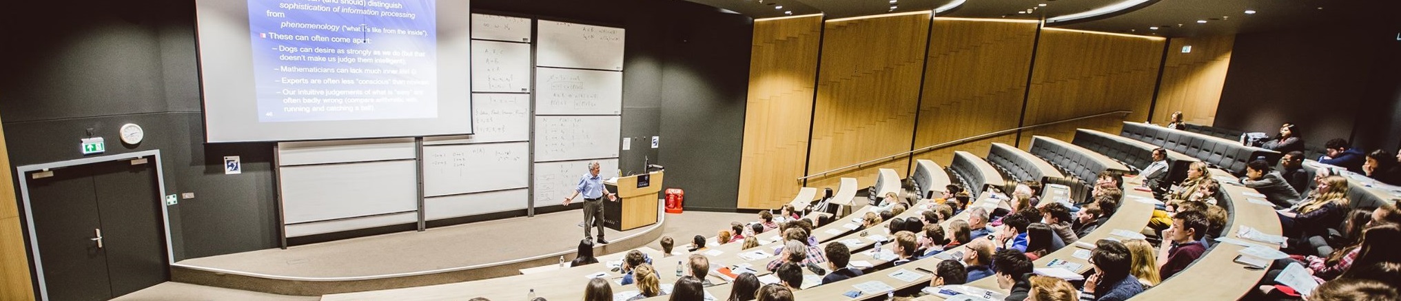 lecture theatre image banner